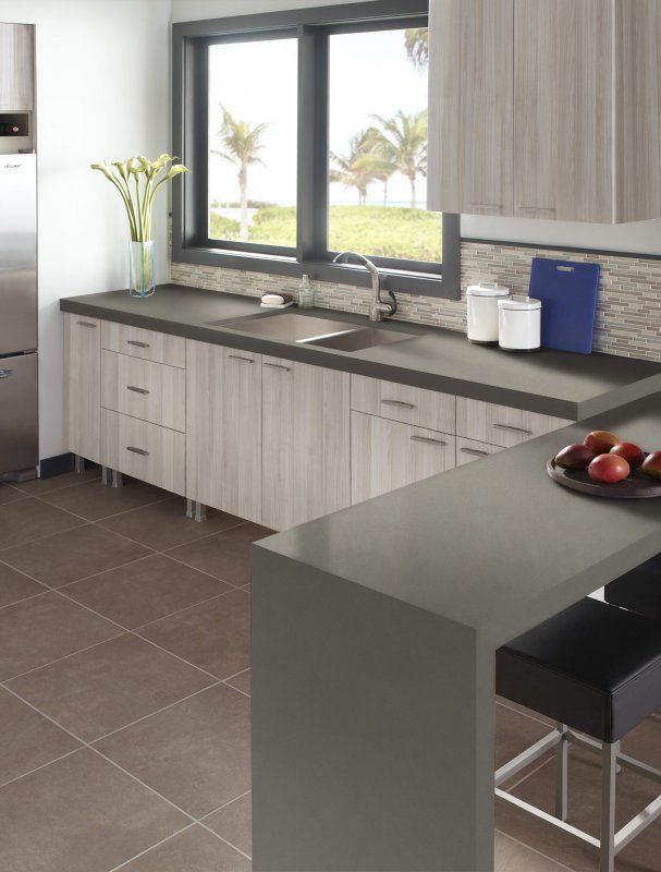 Gray Silestone Countertops