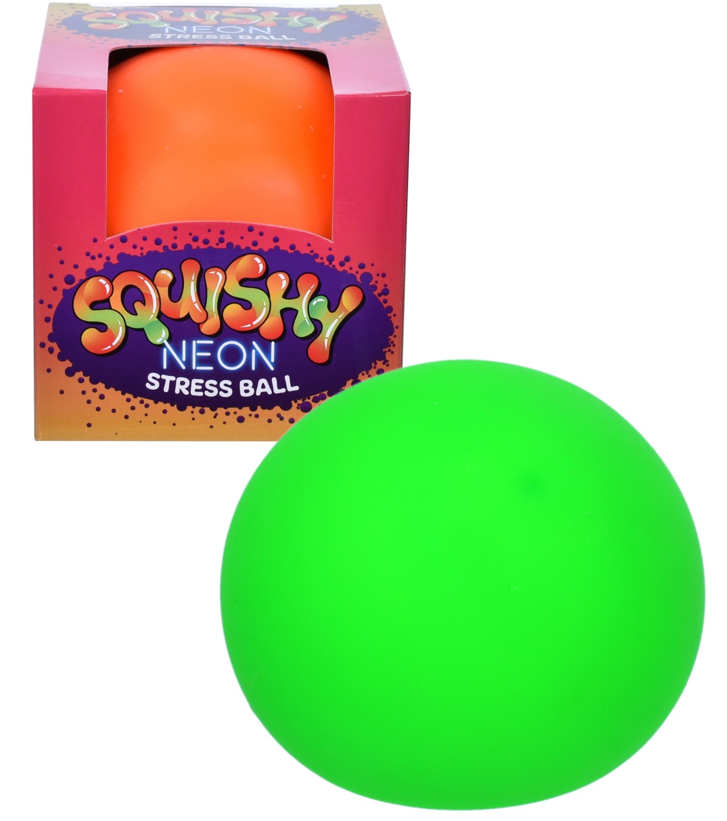 Squishy Neon Stress Ball Buy Toys Online at ihartTOYS