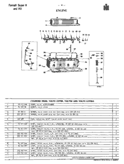Farmall Super H Parts Manual Catalog