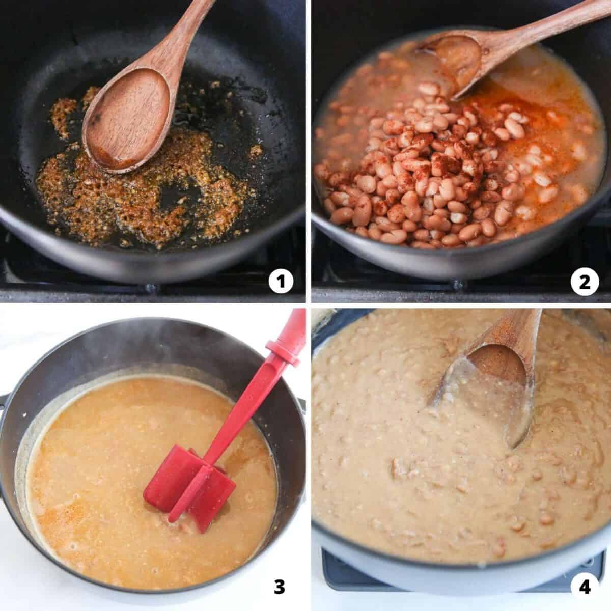 Easy Refried Beans (with canned beans) I Heart Naptime
