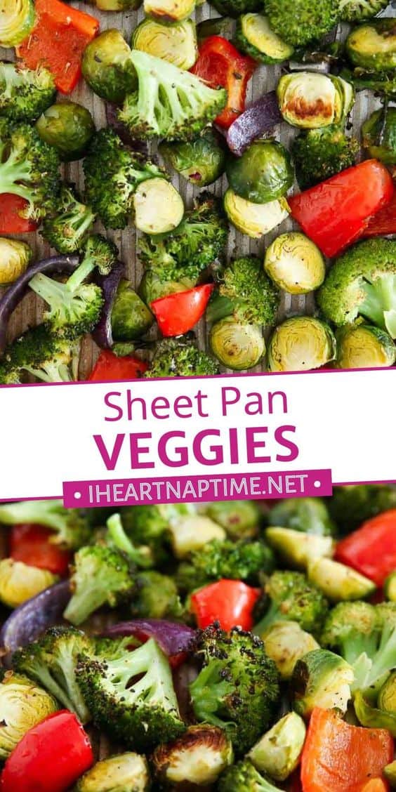 Sheet Pan Veggies I Heart Naptime