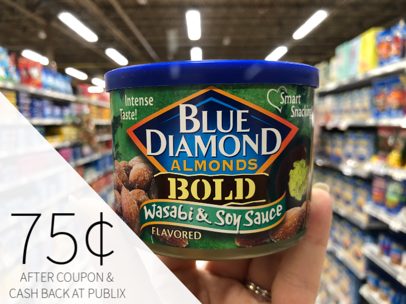 New Blue Diamond Almonds Coupon Just 75¢ Per Can At Publix