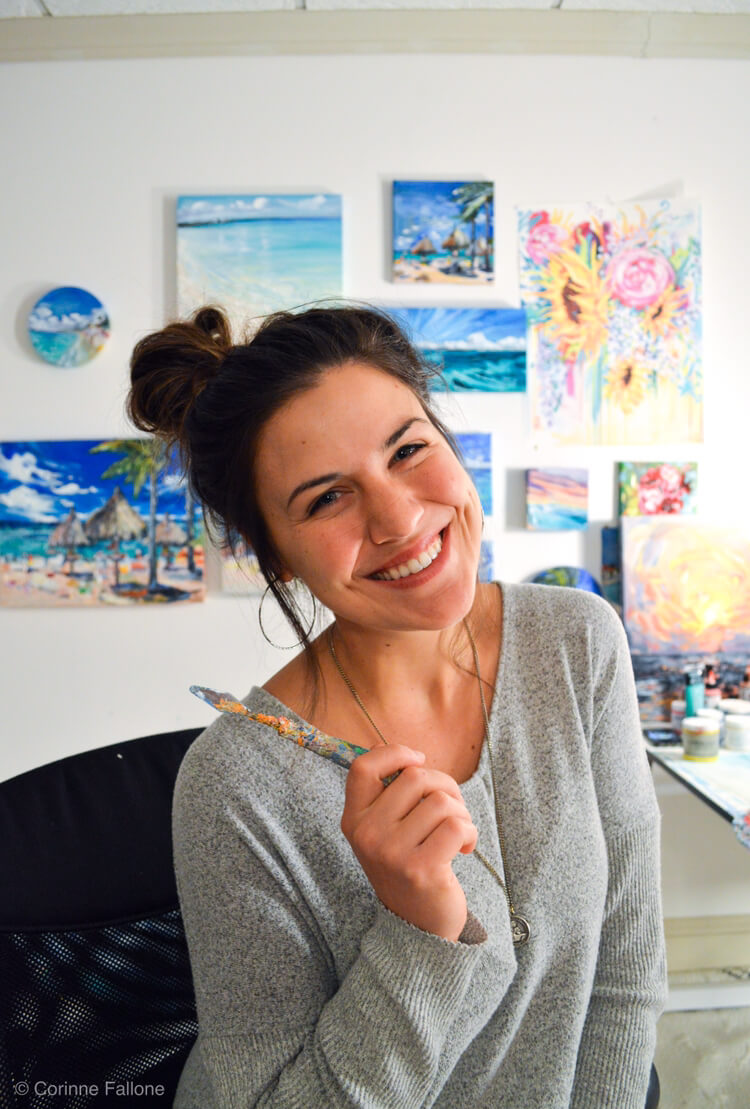 Interview with Artist Corinne Fallone I Heart ROC