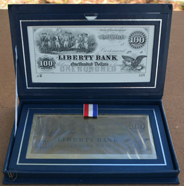 iHobb American Banknote Liberty Bank, Sterling