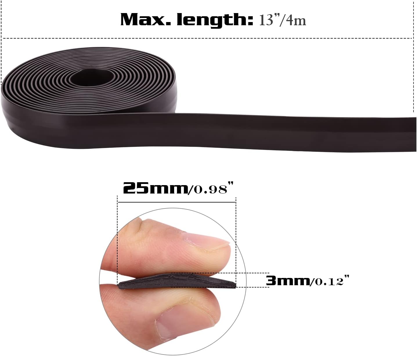 Housolution Boundary Marker, 13 Feet Boundary Markers Strip
