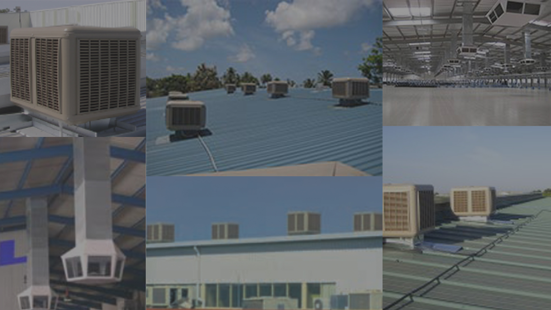 Industrial Cooling Solutions, Roof mounted air conditioning solutions