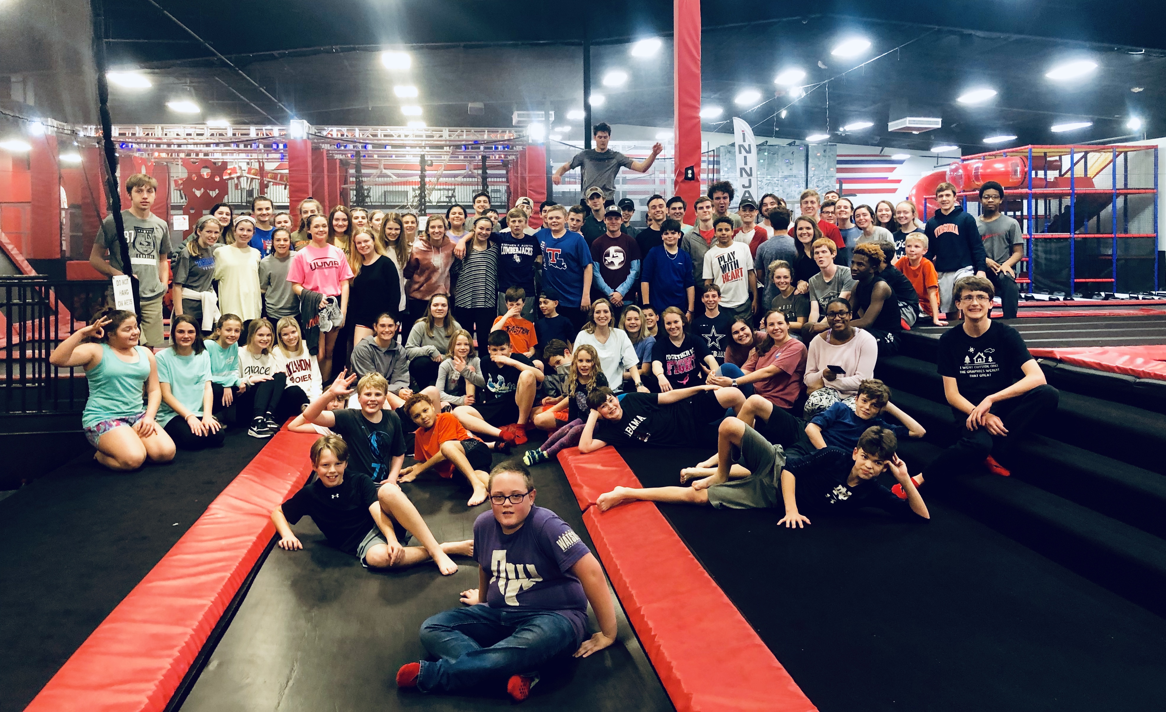 iJump Tyler Trampoline Park, Ninja Course, Birthday Party Rooms