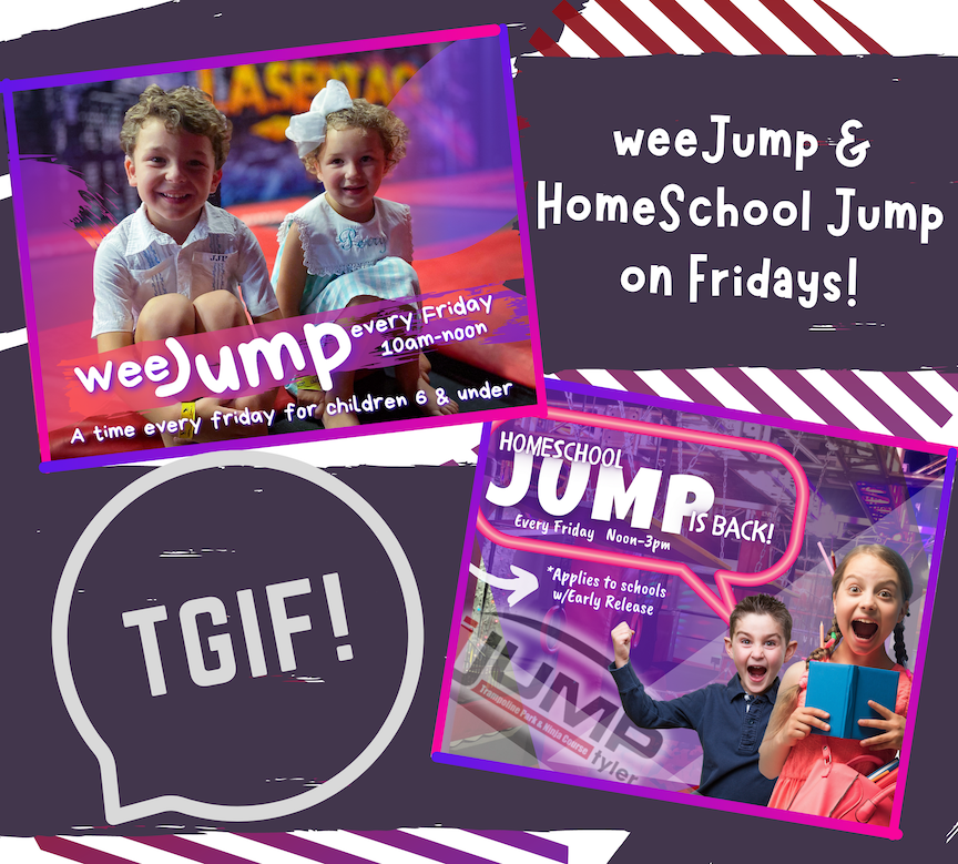 iJump Tyler Trampoline Park, Ninja Course, Birthday Party Rooms, Tyler TX, East Texas