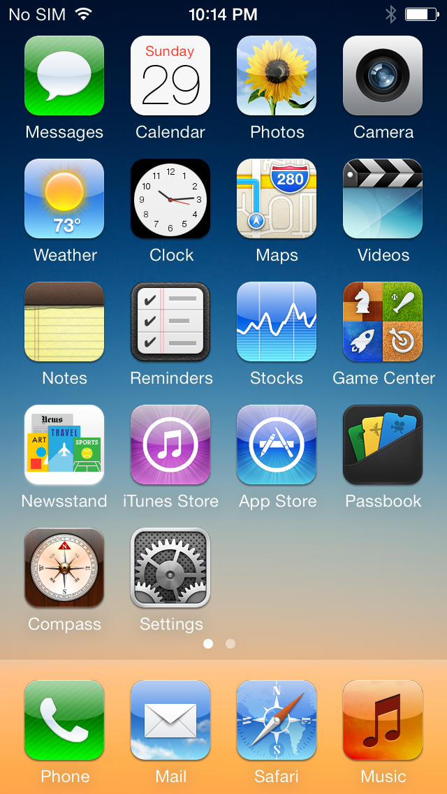 How to replace iOS 7 icons with iOS 6 icons with WinterBoard theme