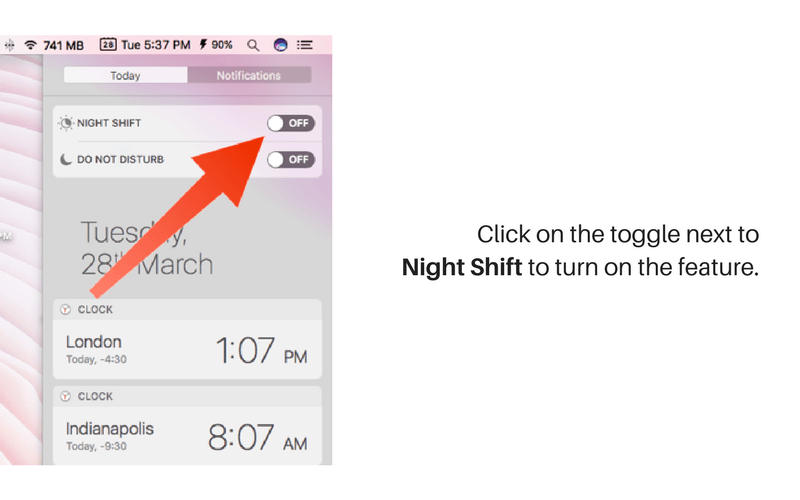 How to Use Night Shift on the Mac