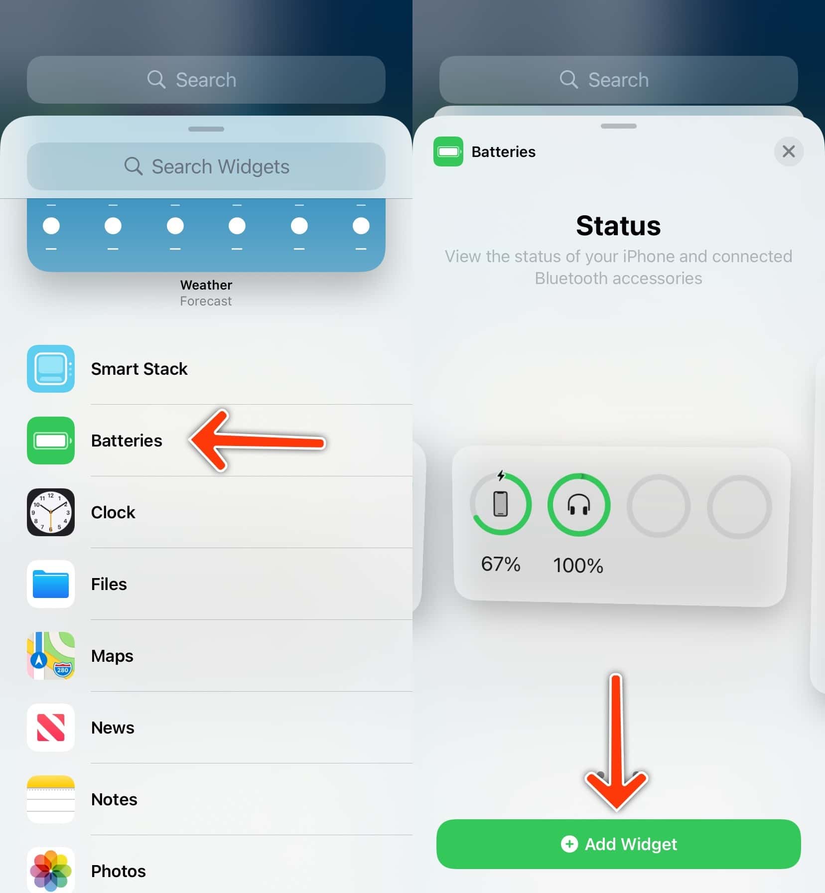 How to Check Battery Level of Bluetooth Devices Connected to Your iPhone iPhone Hacks 1