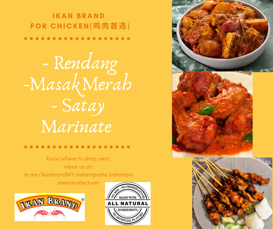 Instant Satay Sauce ,Instant Paste Malaysia INSTANT PASTE