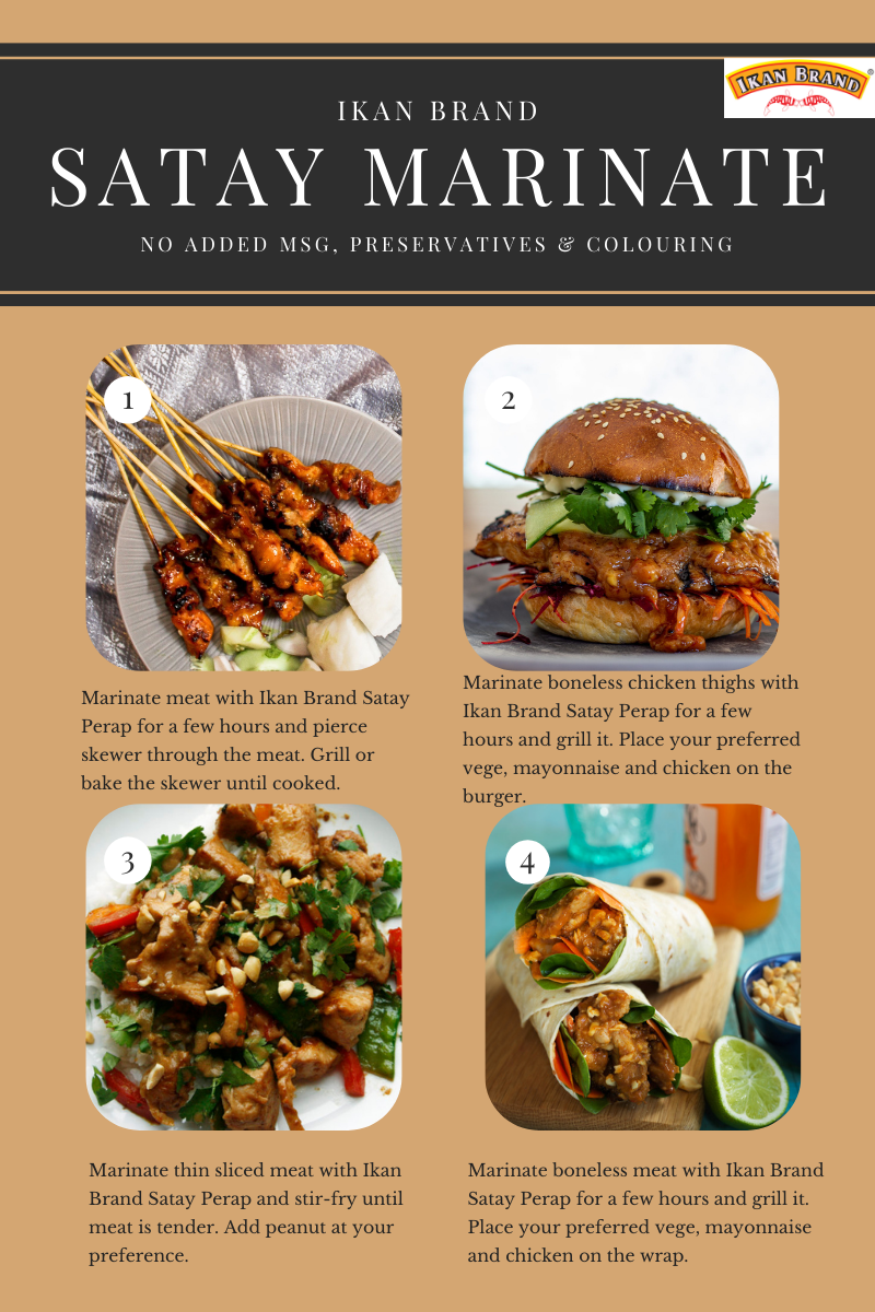 Instant Satay Sauce ,Instant Paste Malaysia INSTANT PASTE