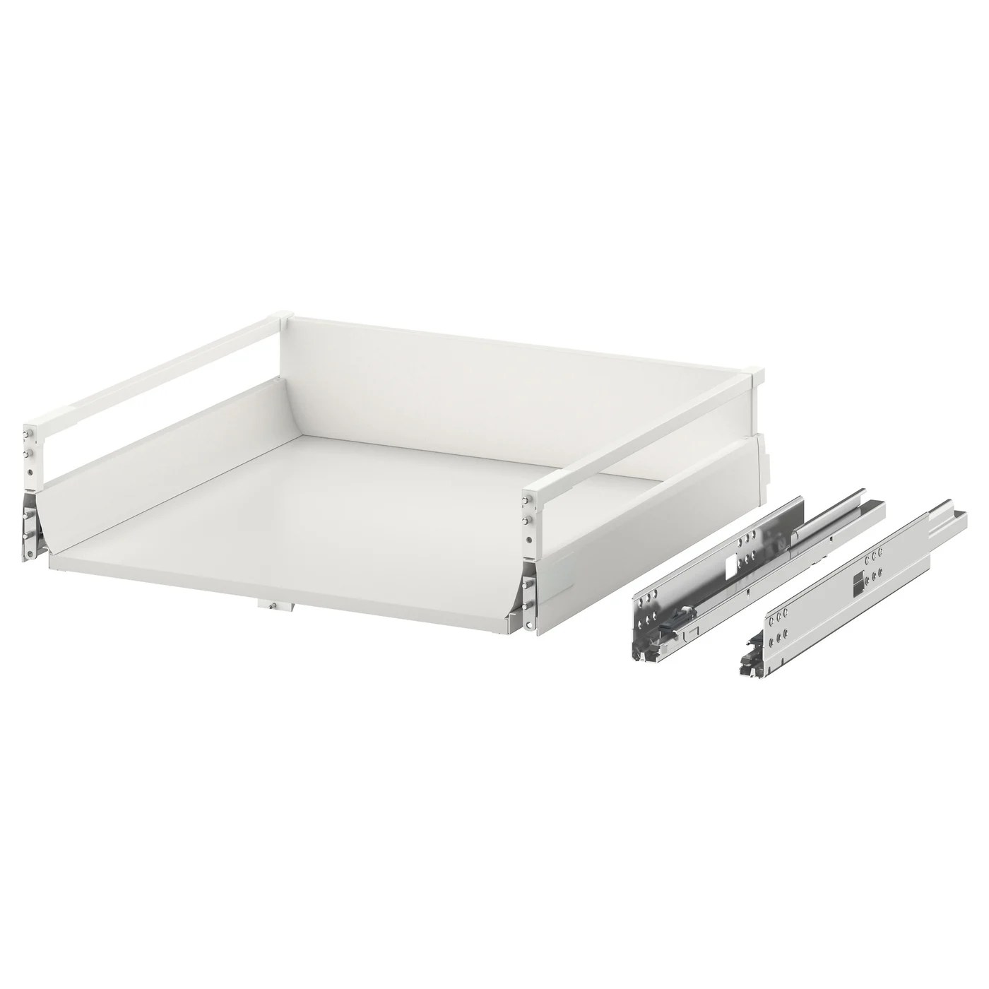 EXCEPTIONELL Drawer, medium with push to open, white, 60x60 cm IKEA