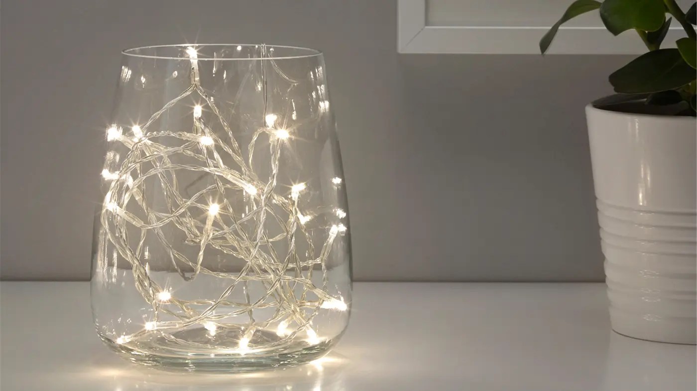 How To Arrange Fairy Lights In A Vase