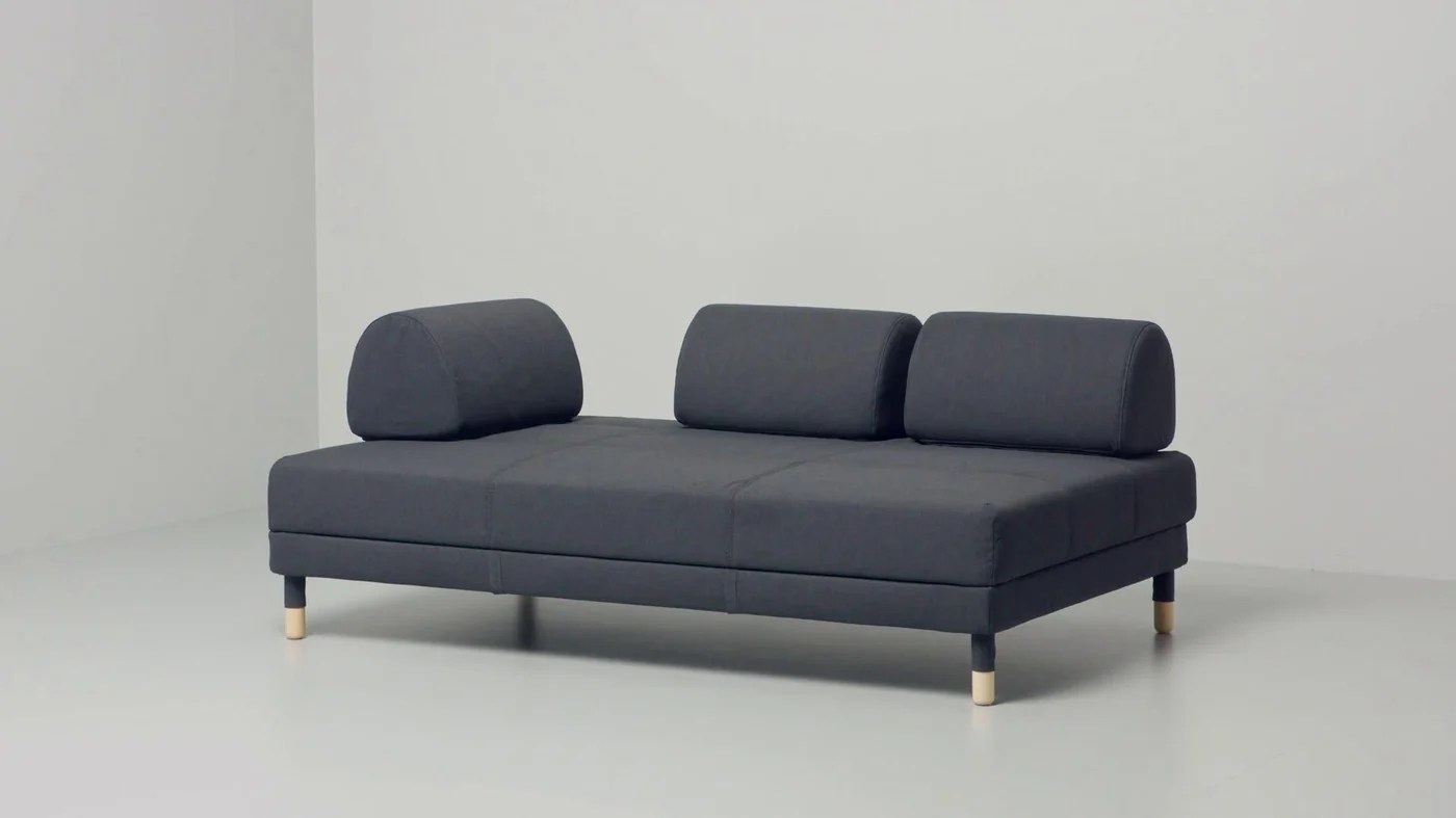 New Ikea FLOTTEBO sofa bed COVER SET Lysed Green 90cm 103.425.26 Haus