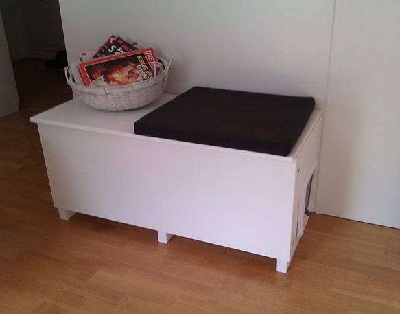 Cat litter box in a living room, why not? IKEA Hackers IKEA Hackers