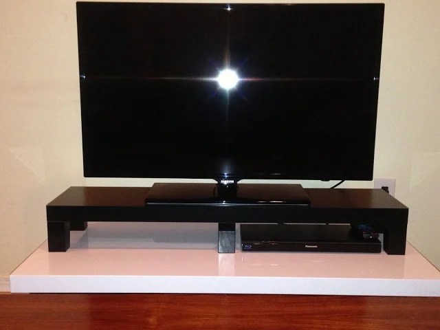 Lack TV riser IKEA Hackers IKEA Hackers