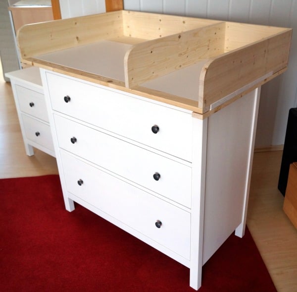 HEMNES baby changing table IKEA Hackers