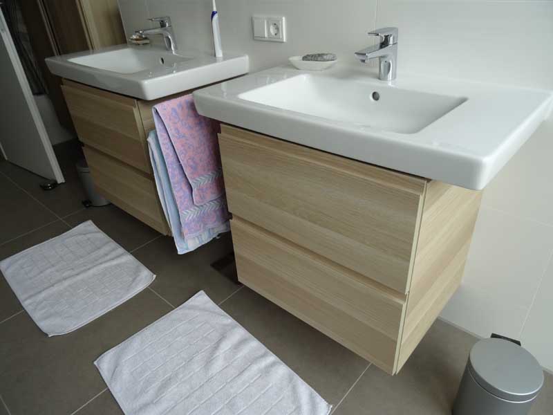 How to use cabs with nonIkea wash basins IKEA