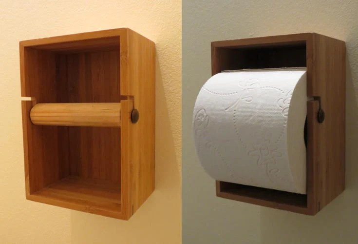 DRAGAN toilet roll holder IKEA Hackers