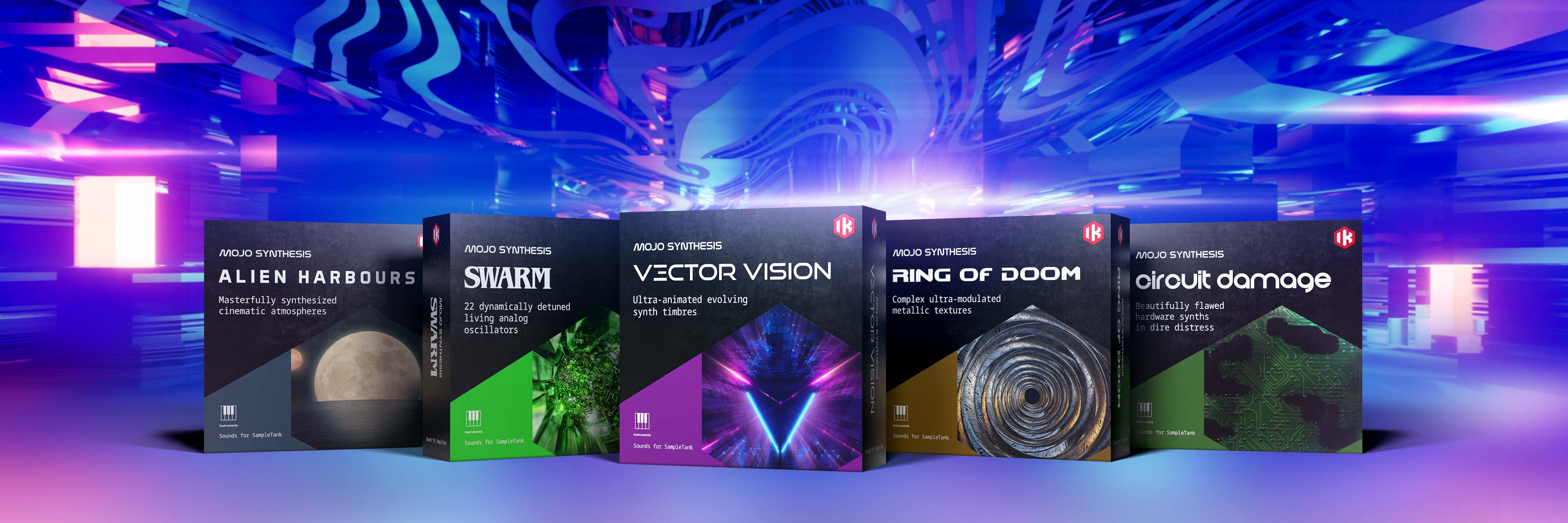 Mojo Synthesis Advanced synthesizer libraries for SampleTank 4