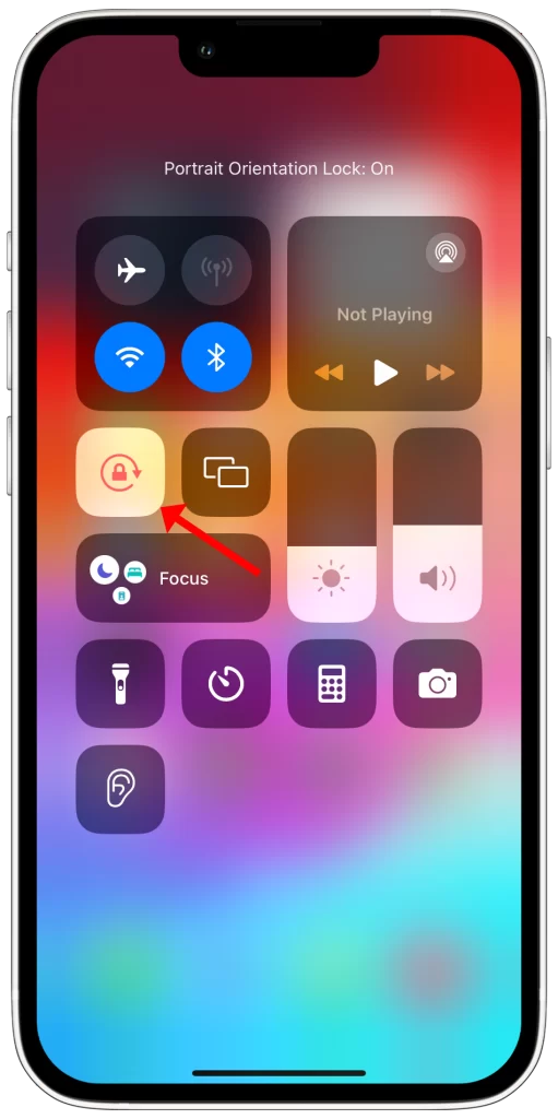 How to Lock and Unlock Screen Rotation on iPhone 13 iKream
