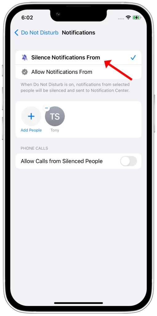 How to Turn on Do Not Disturb for a Specific Contact on iPhone X iKream