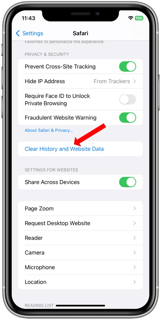 How to Clear Cache and Browsing Data from Safari on iPhone XR iKream