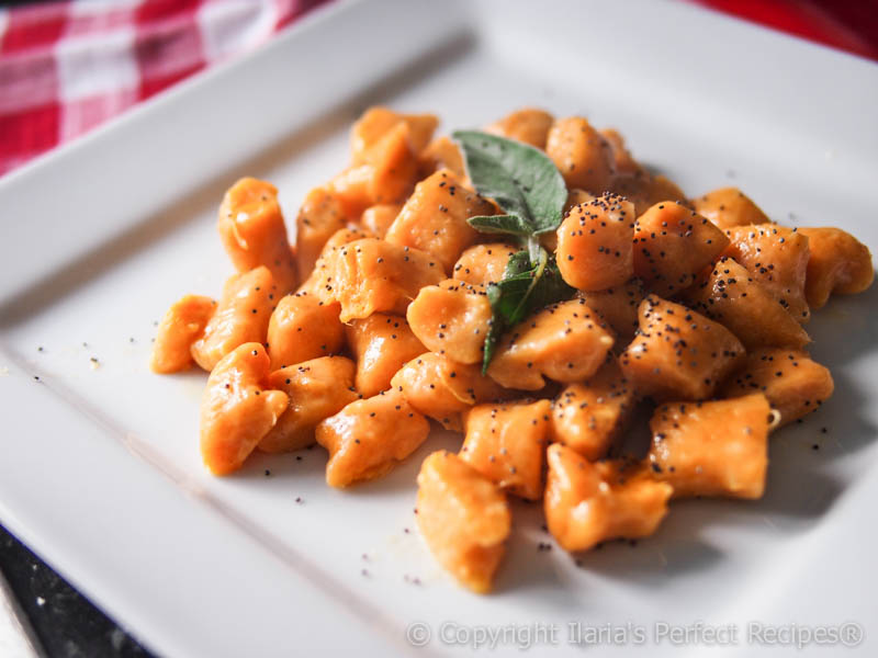 Sweet Potato Italian Gnocchi (or Pumpkin/Squash) Super easy and egg