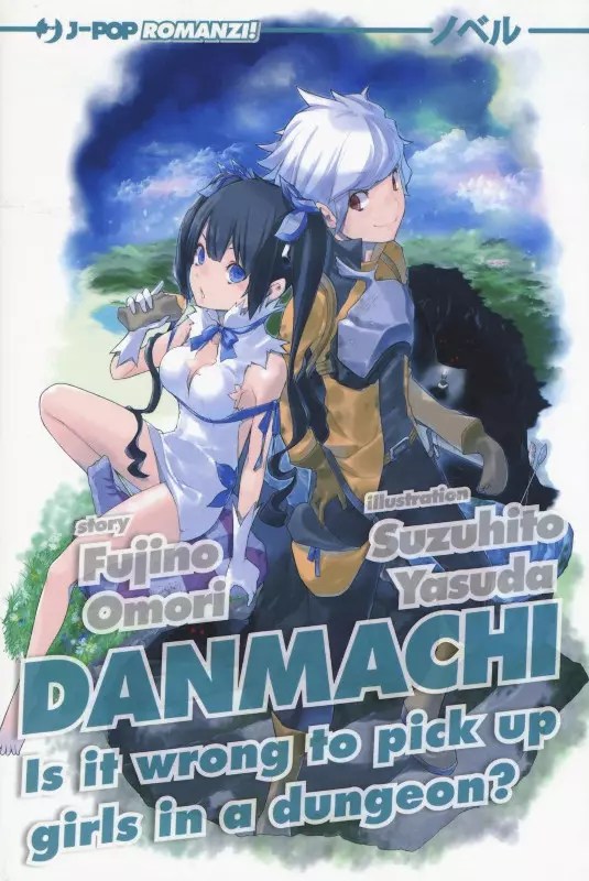 light novel DANMACHI (Dungeon ni Deai…) di Fujino Omori