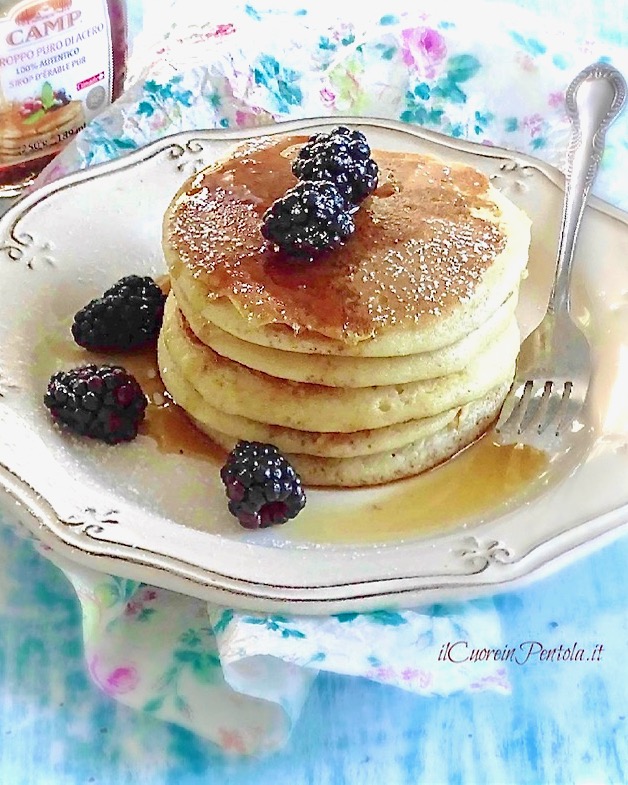Pancake ricetta originale Facile e Veloce (passo passo)