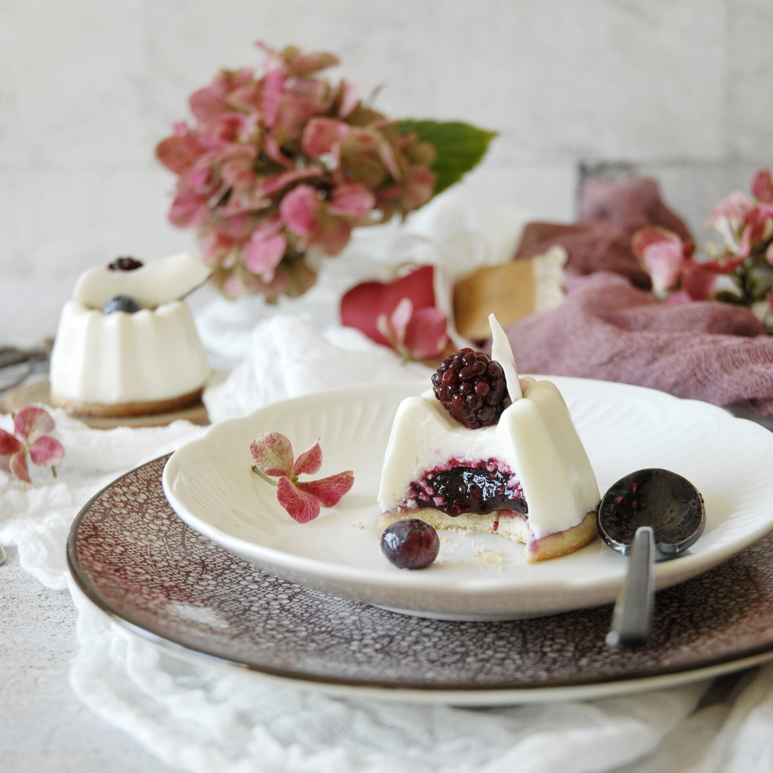 Panna Cotta Alla Crema Di Cocco E Frutti Di Bosco Il Dolce Di Alice