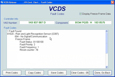 VCDS / VAG-COM - Reading Fault Codes - ilexa Onboard Diagnostics