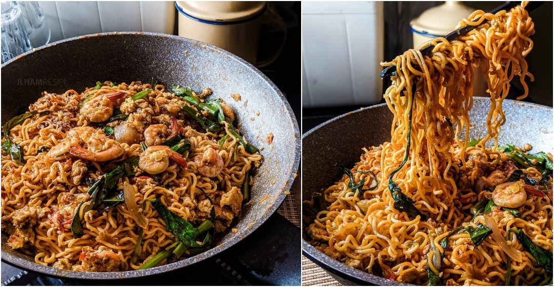 Cara Masak Maggi Goreng Yang Lain Dari Biasa. Sedap Yang Amat