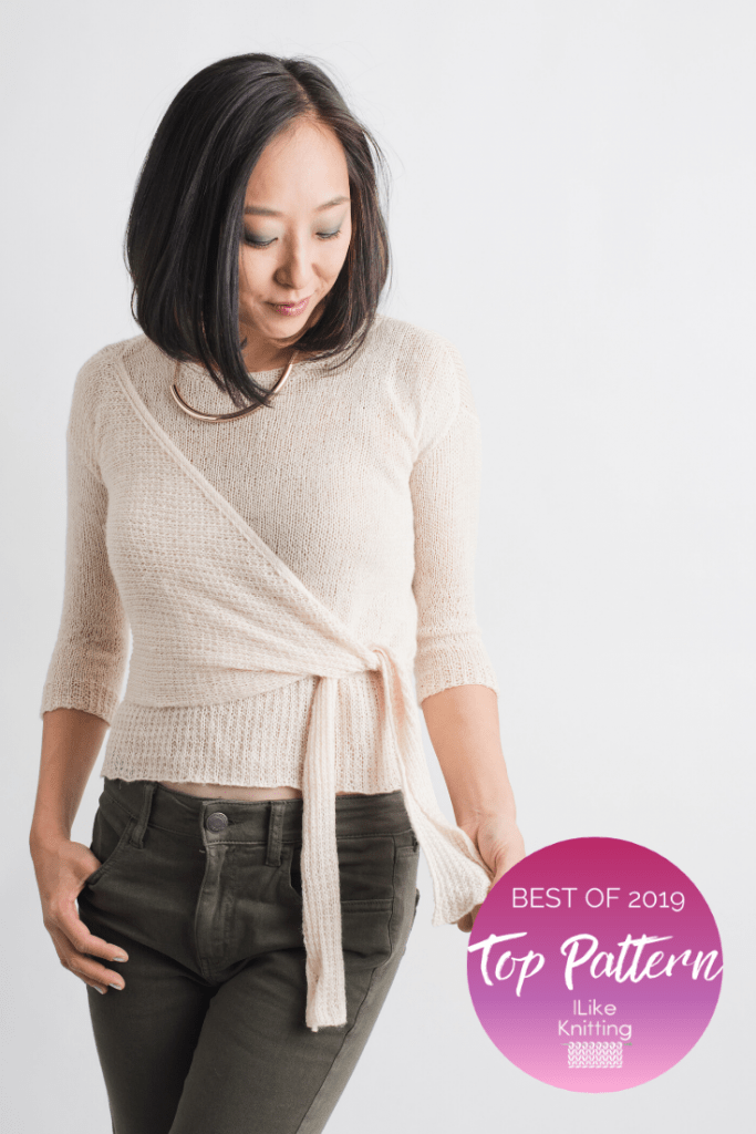 Everly Wrap Sweater I Like Knitting