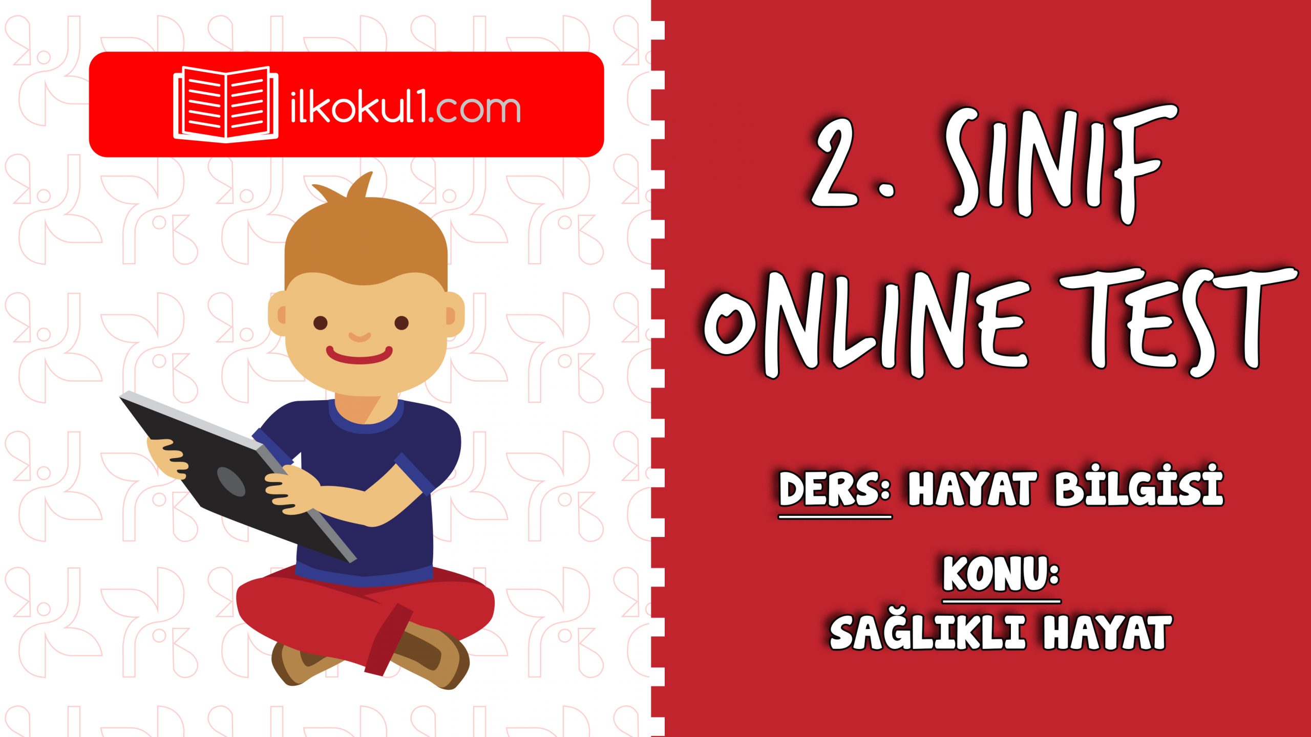 2. Sınıf Hayat Bilgisi SAĞLIKLI HAYAT Online Test Sınıf