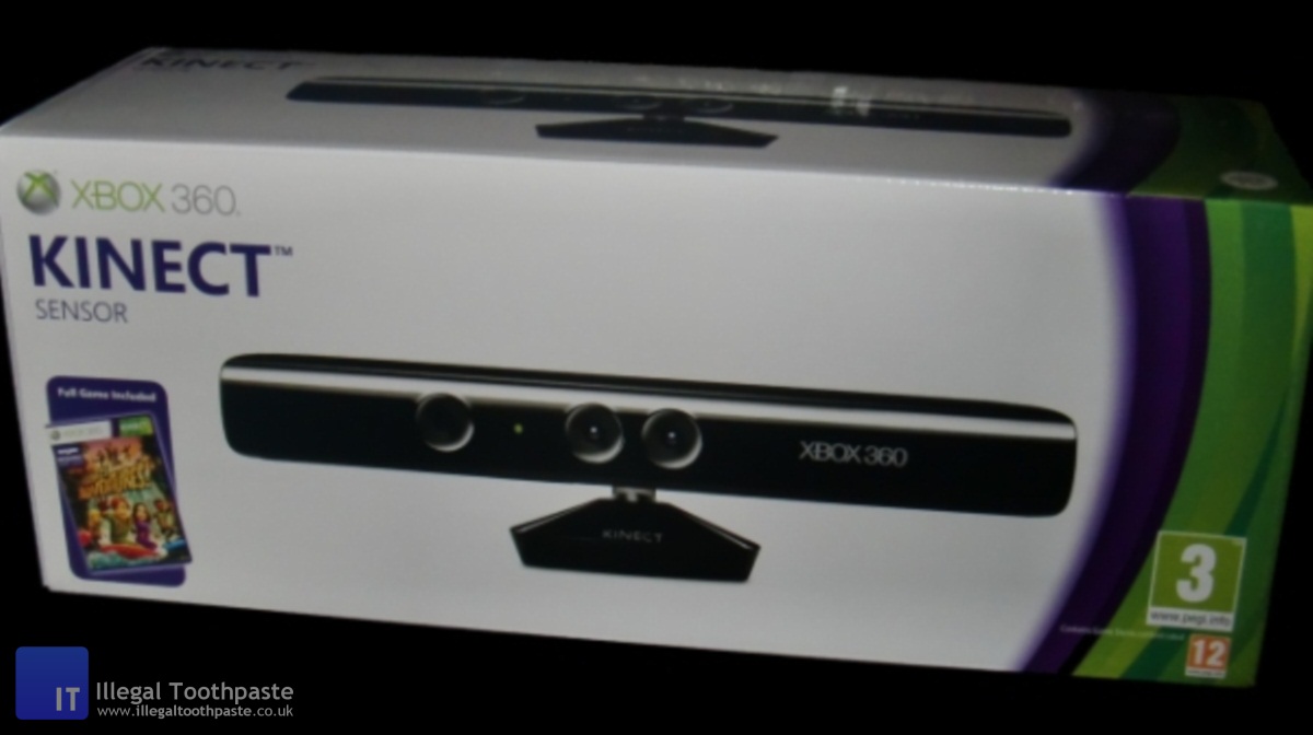Microsoft Xbox 360 Kinect Illegal Toothpaste