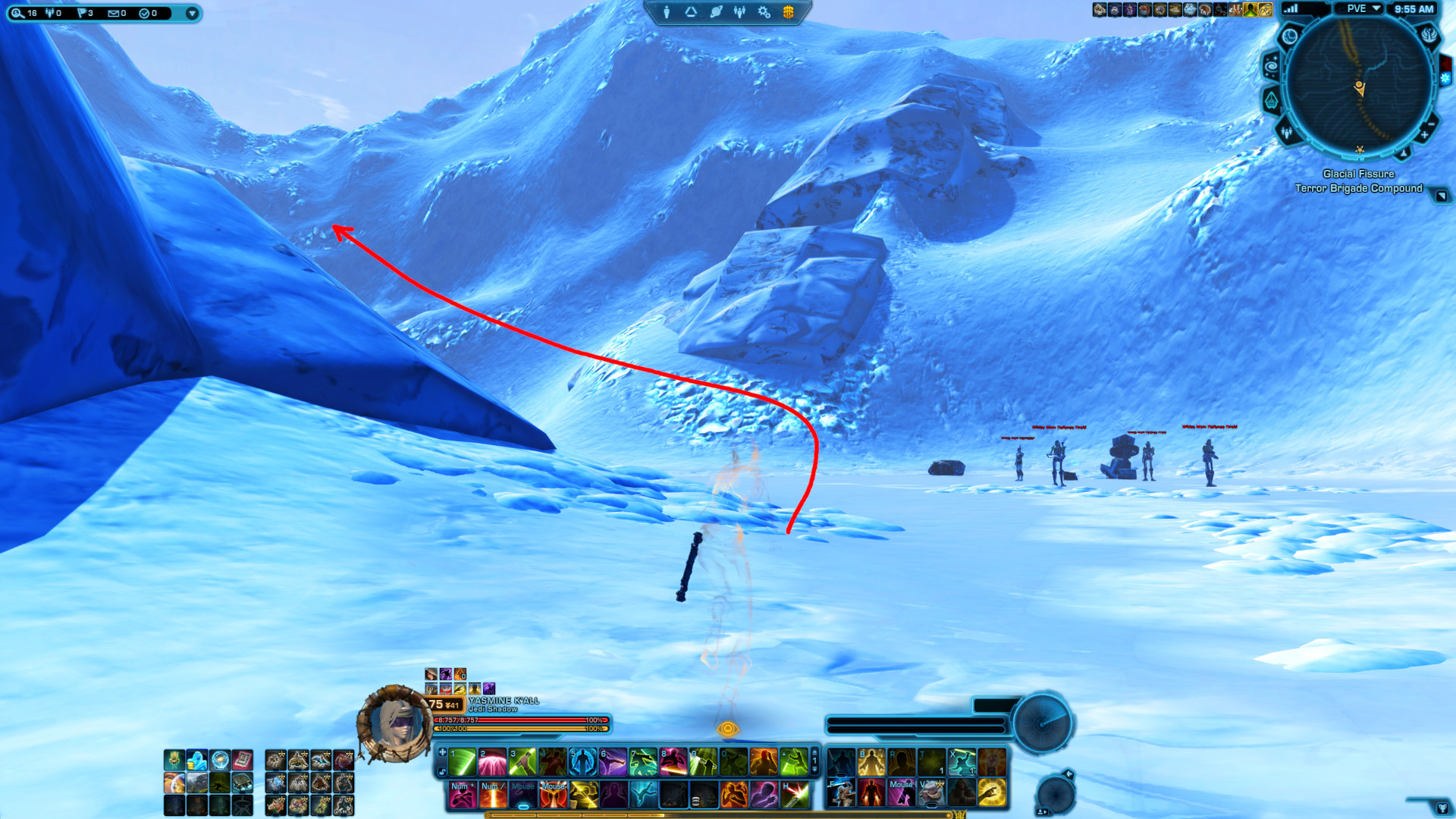 SWTOR Hoth Presence Datacron Location Guide Illeva