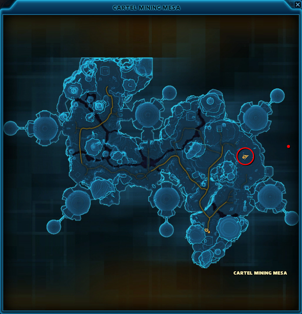 SWTOR Makeb Droid Recon Location Guide Illeva