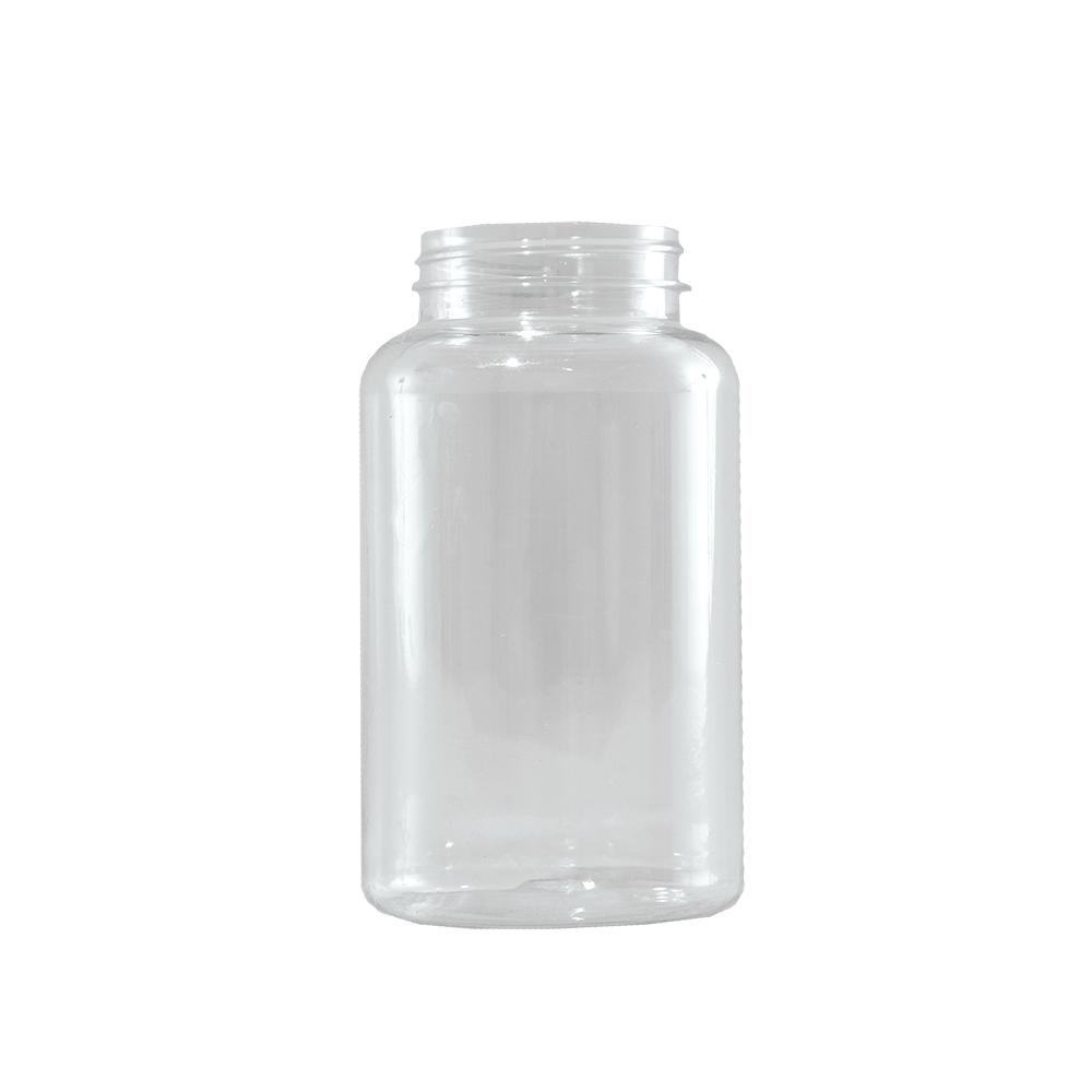 400 cc Clear PET Plastic Packer Bottle, 53400 Illing Company
