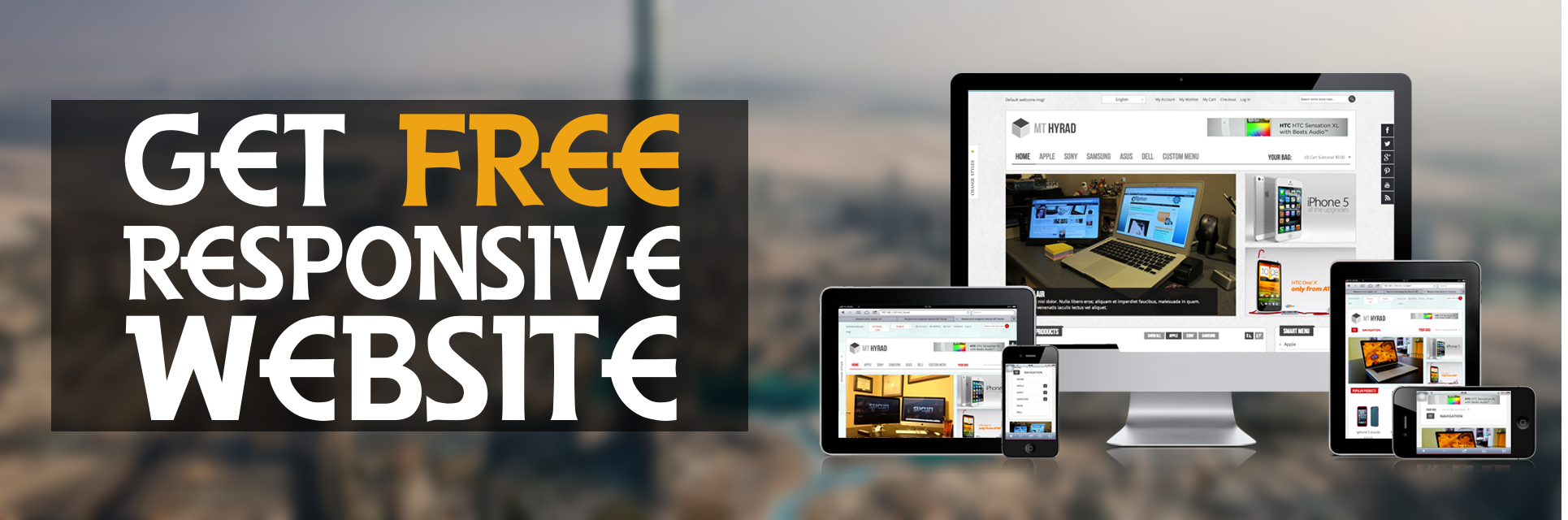 Free Custom site, Domain & Hosting for Startups Illusion Groups