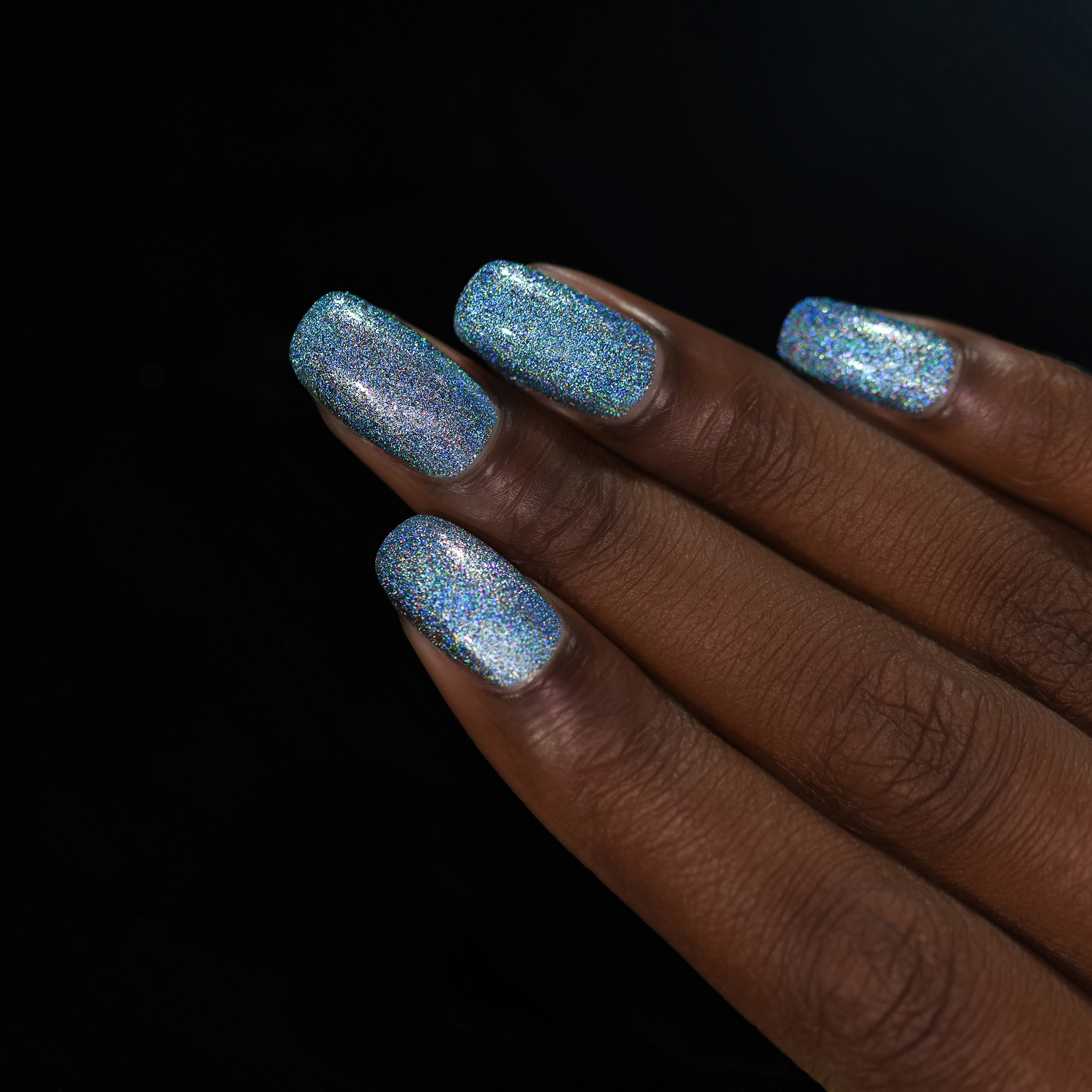 Cold As Ice Icy Blue Ultra Holographic Nail Polish by ILNP
