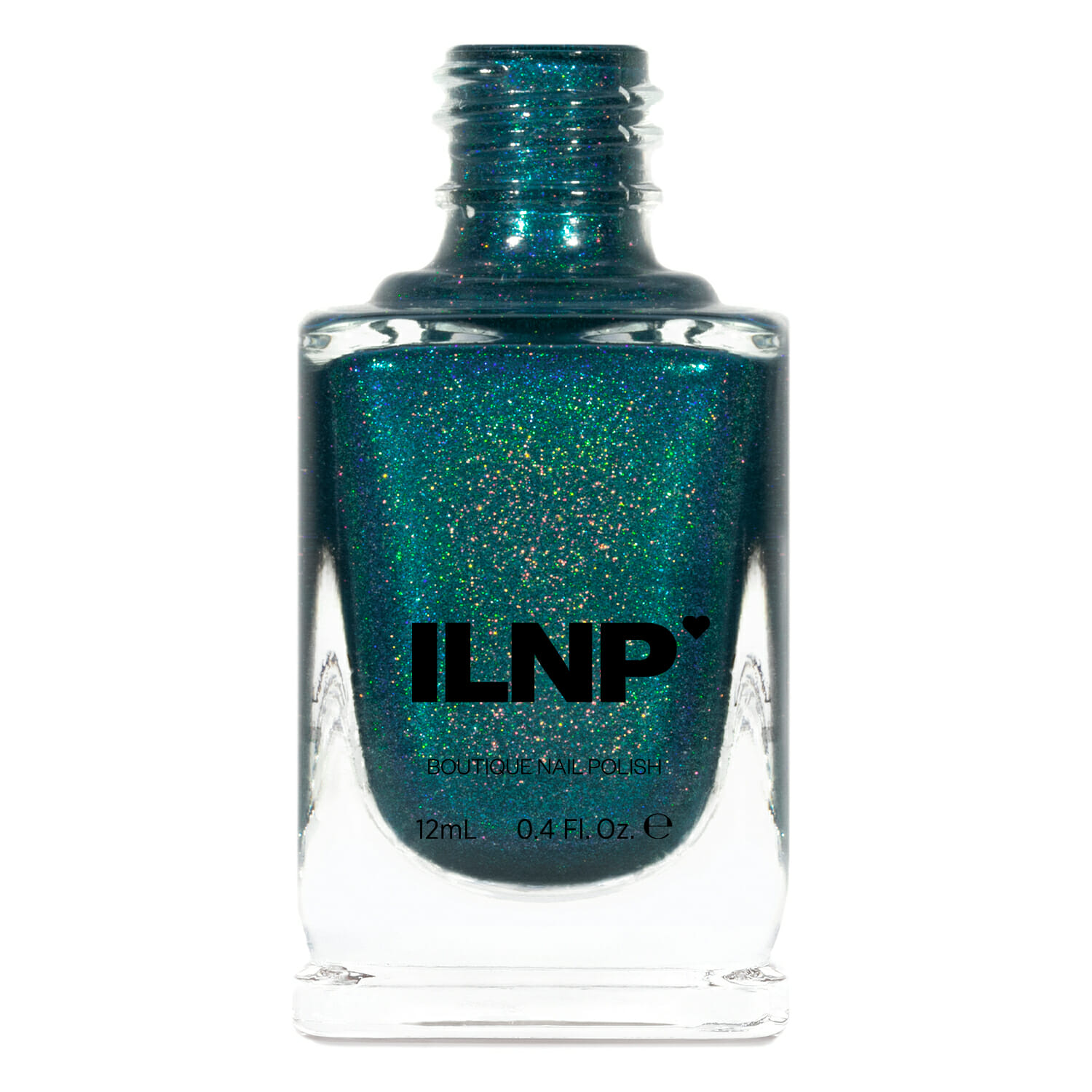 Ilnp Fall 2022 Fall Semester - Deep Dark Teal Holographic Nail Polish By Ilnp