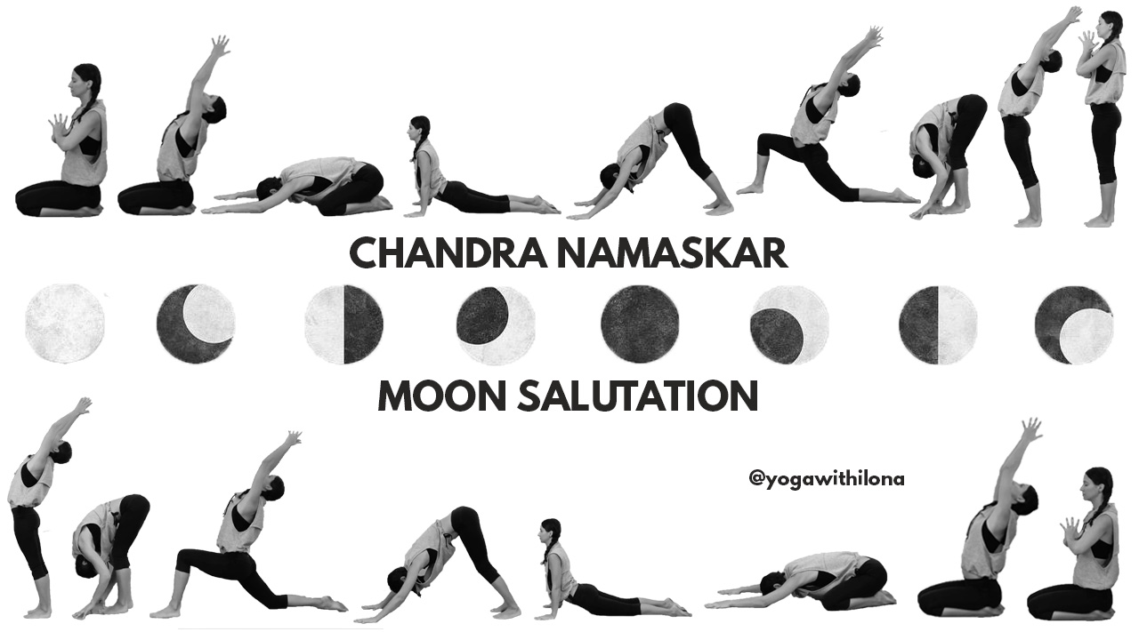 How to Do a Moon Salutation in Yoga – EverydayYoga.com