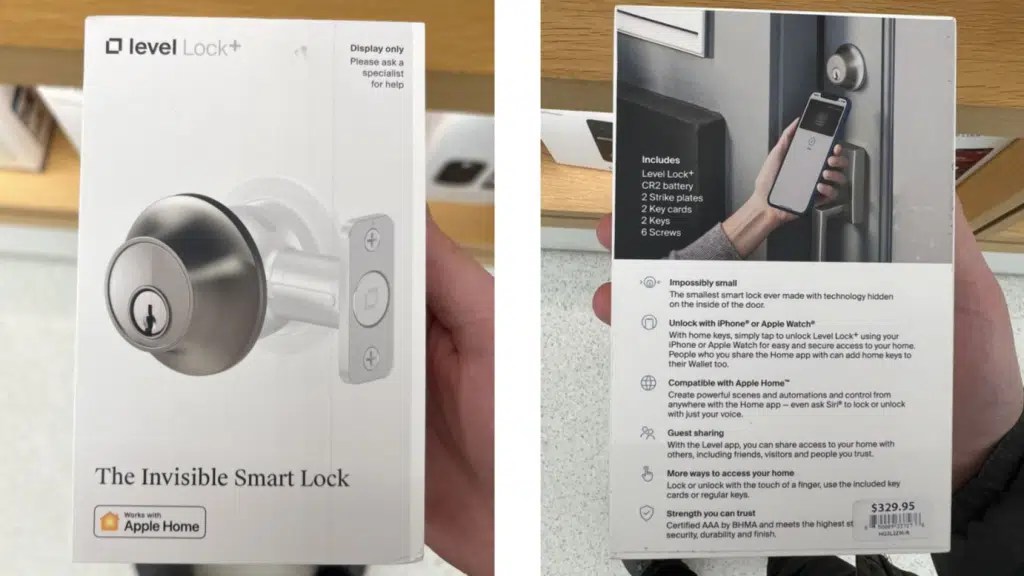 Apple Stores now carry Home Key supported Level Lock+ iLounge