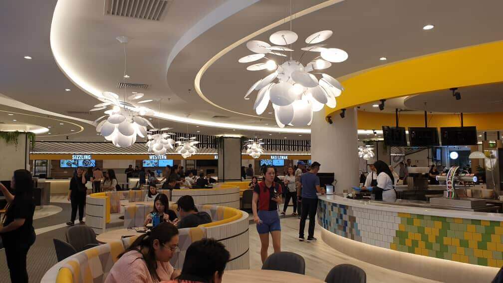 Food Court Bertemakan Minimalis Dibuka Di CityONE Megamall