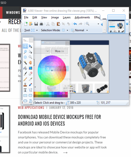 How To Auto Move A Window When Mouse Moves Over It