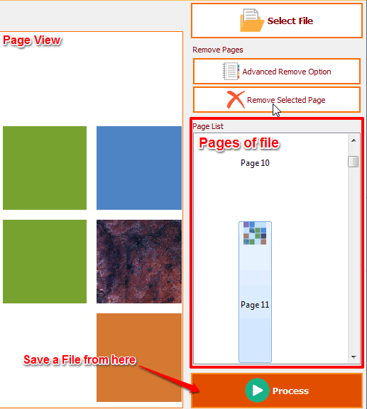 Free PDF Page Remover