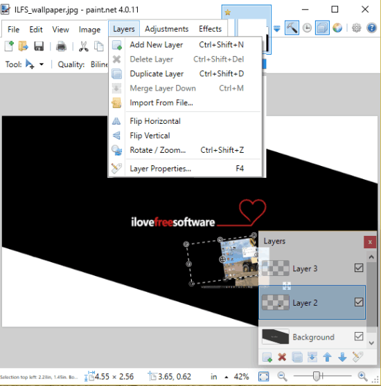 5 Free Layer Support Image Editors for Window 10